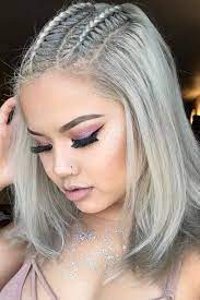Short Hairstyles To Wear At The Christmas Party Short Festival Hair Festival Hair Hair Lengths