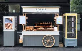Lola S Bakery Cart Food Cart Design Food Stand Design Food Stands
