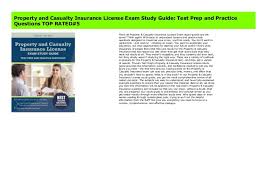 Each client is different and each situation is unique, which means that. Property And Casualty Insurance License Exam Study Guide Test Prep A