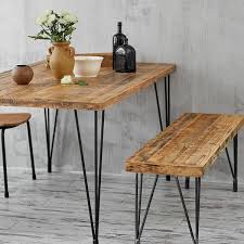 Hairpin Leg Dining Table In 2020 Metal Leg Dining Table Kitchen Table Metal Kitchen Table Legs