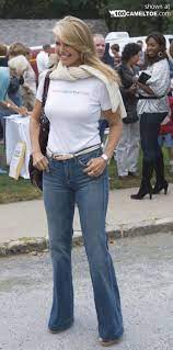 Amelia hamlin shows off 'cutest' bracelet featuring boyfriend scott disick's name. Xpics Me Jeans Christie Brinkley Tight Jeans Camel Toe