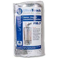 Ultratouch 48 In X 75 In Denim Insulation Hot Water Heater Blanket 60301 48752 The Home Depot Water Heater Blanket Blanket Insulation Reflective Insulation