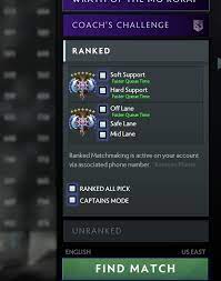 Players must link a unique phone number to their steam account in order to queues ranked matches. Matchmaking Overhaul For Dota 2