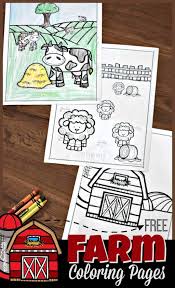 And now, this is the initial graphic. Free Farm Coloring Pages