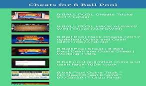 Nobody, on this earth, who is into free online pool game and has ever given the 8 ball pool a try can resist the temptation to keep playing it. Cheats For 8 Ball Pool Amazon De Apps Fur Android