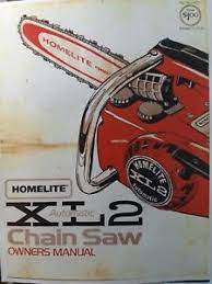 Tips to find your model number. Homelite Xl2 Auto Chain Saw Chainsaw Color Owner Parts Service Repair Manual Ebay