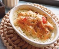 The idea to let the mushrooms brown on each side. Cheese Baked Golden Oyster Mushroom With Chicken Golden Oyster Mushroom Recipe Stuffed Mushrooms Oyster Mushroom Recipe