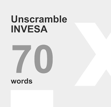 Trabajamos para brindar excelentes productos y servicios a nuestros grupos de interés. á… Unscramble Invesa 70 Words Unscrambled From Letters Invesa