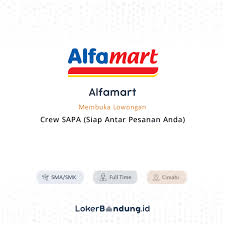 Maybe you would like to learn more about one of these? Lowongan Kerja Crew Sapa Di Alfamart Lokerbandung Id