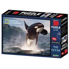 Cubicfun national geographic 3d puzzle for adults kids notre dame de paris model kits france architecture gothic cathedral model building puzzles with booklet, gifts for woman men, 128 pieces. Buy National Geographic The Ocean Orca Whale Super 3d Puzzle 500 Piece Multi Colour Online At Low Prices In India Amazon In