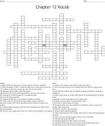 At the bottom of the page to answer the clue. Chapter 12 Vocab Crossword Wordmint
