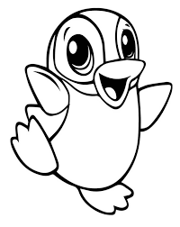 You might also be interested in coloring pages from penguins category. Kawaii Penguin Coloring Page Free Printable Coloring Pages For Kids