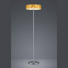 Stehlampe Mit Led Lichtquelle Textil Lampenschirm