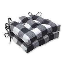 A wide variety of buffalo check options are available to you, such as diagonal printing, knitted, and. Black Buffalo Check Outdoor Chair Pads Set Of 2 Kirklands