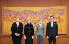 Explore more on marise payne. Datei Marise Payne Julie Bishop Kang Kyung Wha Song Young Moo 2017 1ic0846 Jpg Wikipedia