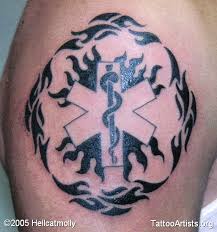 Arm star of life tattoos. Ems Tattoo Quotes Quotesgram