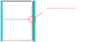 Css Stop Resizeable Element From Going Beyond Window Size Window Sizes Scroll Bar Element