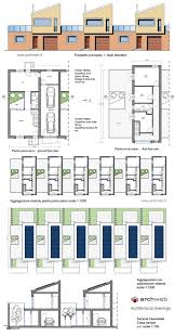 Case A Schiera Con Patio Casa A Schiera Architettura Casa Planimetrie Di Case