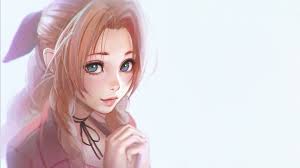 Gallery of captioned artwork and official character pictures from final fantasy xiv: 4559836 Fan Art Final Fantasy Vii Ilya Kuvshinov Aerith Gainsborough Digital Art Wallpaper Mocah Hd Wallpapers