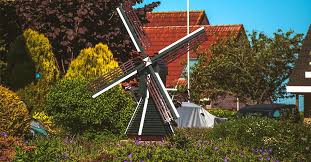 Xxl 1,30 m windmühle für den garten solar, farbe rot imprägniert 18. Die 5 Besten Windmuhlen 2021 Im Test Garten Schule