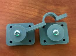 Latch Lock By Anmael Thingiverse 3d Printer Designs 3d Printing Diy Useful 3d Prints
