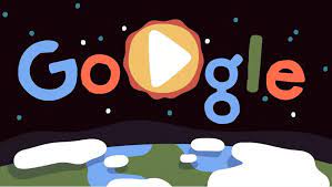 In 2000, dennis hwang was asked to create a. Google Doodle Goes To New Heights And Depths To Celebrate Earth Day Cnet