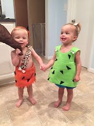 This Is How You Do Twins Costumes Cutest Grand Babies Ever Pebbles And Bam Ba Toddler Halloween Costumes Twin Halloween Costumes Pebbles Halloween Costumes