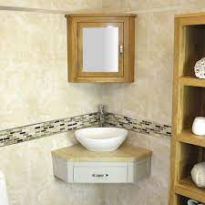 Maybe you would like to learn more about one of these? Travertine Top Corner Vanity Unit Ceramic Wash Basin
