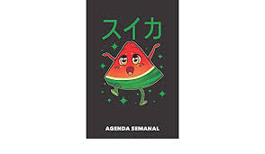 El libro llegó en perfectas condiciones. Agenda Semanal Sandia Kawaii A5 Manuscrito Floral Cuaderno Con Planificador Semanal 52 Semanas Para Gente Elegante Negro Spanish Edition Agendas Semanales Sandia 9781690092032 Amazon Com Books