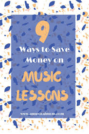 Teachers who give individual lessons are paid by the students themselves, often receiving payment for a month at a time. 9 Ways To Save Money On Music Lessons Music Lessons Music For Kids Homeschool Art