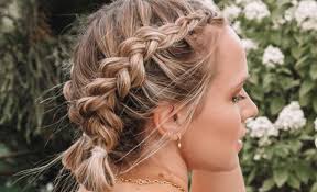 Beautiful french braids pictures with bangs and buns for inspiration. The Difference Between A French Braid And A Dutch Braid Southern Living