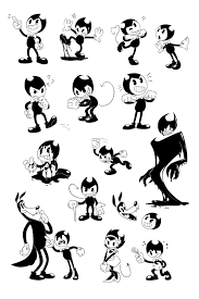 Black And White Cartoon Characters Images Pin On Character Illustrations