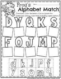 Letter Recognition Worksheets Upper And Lowercase Letter Matching Letter Recognition Worksheets Letter Recognition Letter Recognition Activities