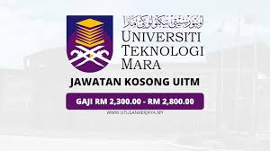 Kekosongan terkini di uitm negeri sembilan. Jawatan Kosong Terkini Universiti Teknologi Mara Uitm Gaji Rm 2 300 00 Rm 2 800 00