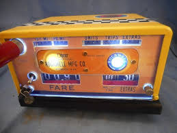 Image result for Taxi Cab Federal Yellow 1956 Taxi