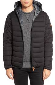Save The Duck Mens Hooded Stretch Lightweight Plumtech Puffer Jacket Black 2xl Savetheduck Puffer Jackets Winter Jacket Men Puffer Jackets