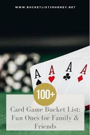 A player is allowed to challenge any card played that they believe does not follow the order. Card Game Bucket List 100 Fun Ones To Play With Family Friends