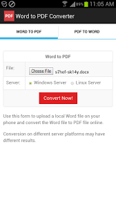 Word To Pdf Converter For Android Apk Download
