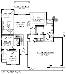 Please see exterior wall framing specification above for availability. House Plan 75287 Southwest Style With 1800 Sq Ft 3 Bed 2 Bath 1 Half Bath