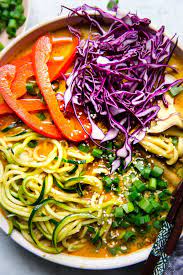 Coconut Curry Zoodle Ramen The Modern Proper Recipe Coconut Curry Whole30 Meal Prep Recipes