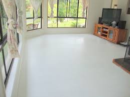 Ways to 'paint' concrete floors. Paint Me White Painted Concrete Floors Painting Basement Floors Painted Concrete Floors Concrete Bedroom