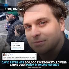 Social media personality David Peyer, husband of content creator Cindy  Cinco, has hit a major milestone by reaching 500,000 followers