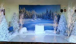 Our popular snowflake tableware helps set the scene for christmas parties, winter. Winter Themed And Frozen Theme Decorations And Production Services For A Frozen Theme Event Party Or Movie Production