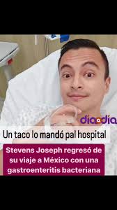 El influencer panameño Stevens Joseph cayó en el hospital después de  comerse unos famosos tacos en México. Aquí ma historia completa. #tacos  #intoxicación #mexico #mexicanos #panama #contaminación