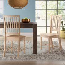 I am looking for unfinished amish made red or white oak chair and sofa frames for the living and dining rooms. Unfinished Kitchen Dining Chairs You Ll Love In 2021 Wayfair