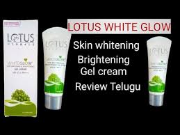 If you use the product, your skin will turn white and glow flawlessly, without any blemishes or scars. Lotus White Glow Skin Whitening Brightening Gel Creme Review Telugu Youtube