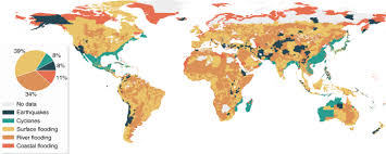 Earthquake intensity zones indicate where there is a 20% probability that degrees of intensity shown on the map will be exceeded in 50 years; A Global Multi Hazard Risk Analysis Of Road And Railway Infrastructure Assets Nature Communications