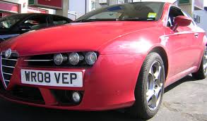 Image result for Rosso Alfa 2010 Brera