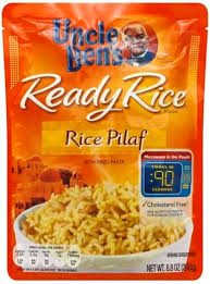 uncle bens rice pilaf with orzo pasta