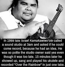 He achieved commercial success outside hawaii when his album facing future was released in 1993. Iz Kamakawiwo Ole 6 1997 Rock And Roll Paradise
